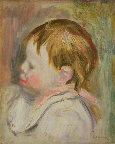 Head of a Baby by Pierre Auguste Renoir